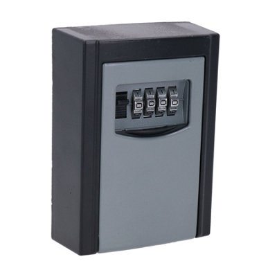 AB Tools Wall Mounted Combination Key Safe Box Secure Lock Security Lockable 4 Digit from B&Q