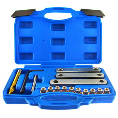 AB Tools Brake Caliper Slide Bolt Thread Repair Kit Guide Bolt  Calliper Core Drill from B&Q