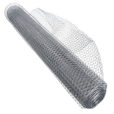 AB Tools Galvanised Wire Chicken Mesh Fencing Cages Fence Pens 10M X 0.9M 13mm Hex from B&Q