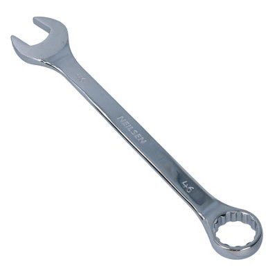 Ab Tools 46Mm Metric Combination Combo Ring Spanner Wrench Extra Long Bi-Hex Ring