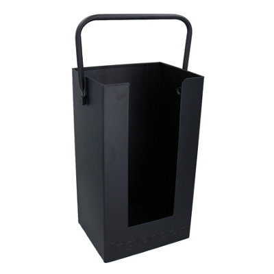 AB Tools Eco Briquette Holder Paper Log Burner Fire Newspaper Open Fire Pit Brick Kindling from B&Q