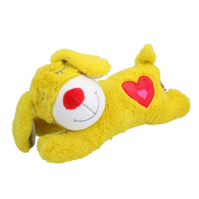 AB Tools Microwavable Warm Dog Calm Comforter Puppy Calming Paw Toy Plush Teddy from B&Q