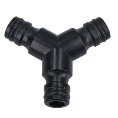 AB Tools 3 Way Garden Hose Pipe Coupler Connector Joiner Watering Water Pipes 1Pc from B&Q