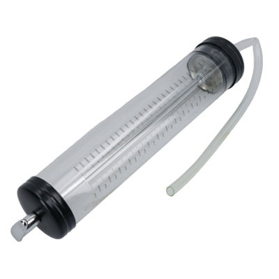 AB Tools 550Ml Oil Fluid Suction Vacuum Transfer Syringe Pump Gearbox Extractor Filler from B&Q