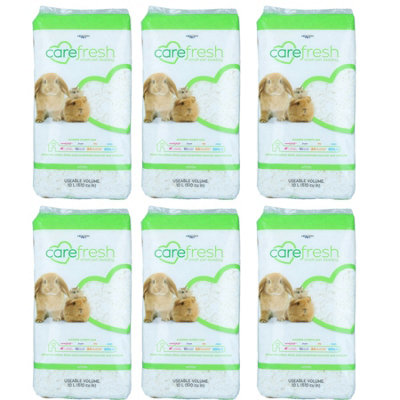 AB Tools 6Pk Ultra White 10L Quality Pet Small Animal Bedding  99% Dust Free from B&Q