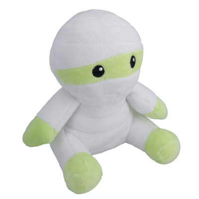 AB Tools Dog Puppy Small Halloween Gift Plush Comfort Squeaky Mummy Play Toy from B&Q