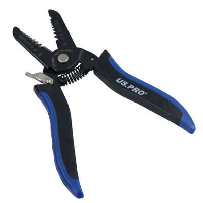 AB Tools 7" Multifunctional Electrical Wire Strippers And Cutters For Wire 0.6mm-2.6mm from B&Q