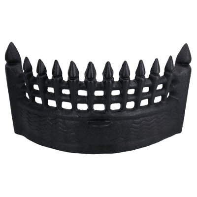 AB Tools 16" Fire Grate Front Fireplace Cast Iron Log Coal Saver Open Basket Castle Metal from B&Q