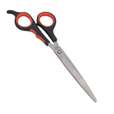B&Q -  Soft Protection Salon Long Grooming Scissors For Dog Cat Pet Grooming