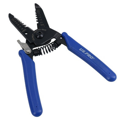 AB Tools 6In Mini Hand Held Electrical Wire Strippers Cutters For Wire 0.6mm-2.6mm from B&Q