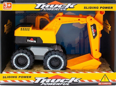 Excavator Construction Building Vehicle Truck Digger Kids Fun Toy Xmas Gift New from B&Q