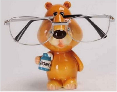 Bear Glasses Holder Stand Nose Rack Reading Spectacles Gift Set Sunglasses Specs Sun from B&Q