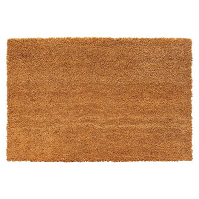  - Heavy Duty Non Slip Natural Coco Door MatFor Home Coir Entrance Porch 40 X 60Cm Front Doormat High AbsorbencyDirt Trapper