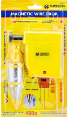 Marksman Plum Bob And Line Scaffolders Spirit Level Magnetic Mini Level Builders 400G New from B&Q