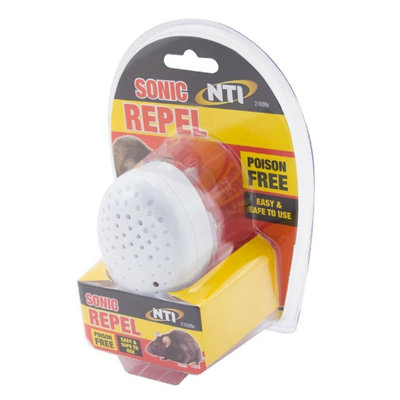 Sonic Pest Mouse Repeller Ultrasonic Mice Rat Repellent Rodent Control from B&Q