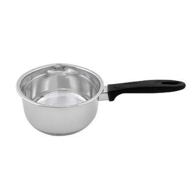  - 16Cm Milk Pan Stainless Steel Kitchen Cooking Boiling Milkpan Saucepan
