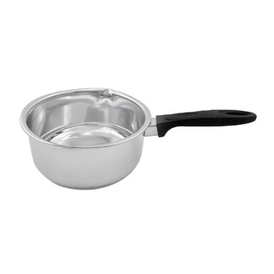  - 18Cm Milk Pan Stainless Steel Kitchen Cooking Boiling Milkpan Saucepan