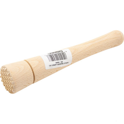 2 X Wooden Garlic Masher Crusher Mincer Kitchen Hand Tool Cooking Pounder Spice from B&Q