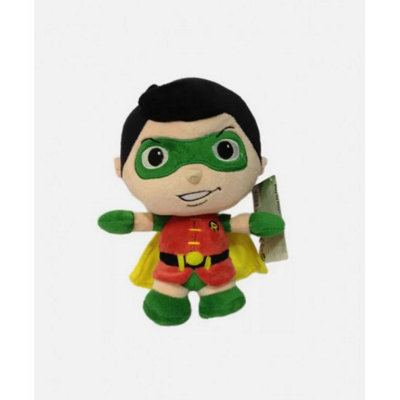 9 Inch Little Mates Cosy Plush Cuddly Toy Comic Soft Kids Super Hero Robin from B&Q