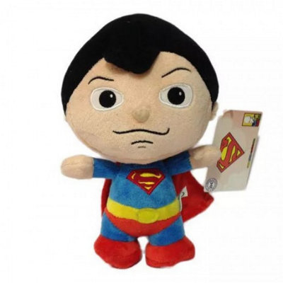 Superman Official Dc Comics Superheros Plush Soft Cuddly Fun Novelty Toy Teddy Xmas Gift from B&Q