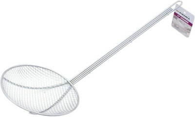 Strainer Skimmer Kitchen Hand Tool Handle Frying Cooking Spoon 17 Inch Utensil from B&Q