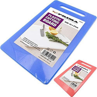  - Chopping Board Kitchen Plastic Food Fruits Cutting Vegetables Non Slip 43Cm