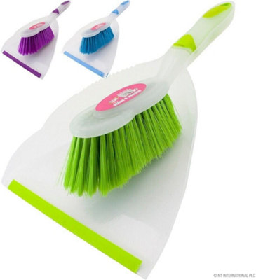  - Cleaning Dustpan With Brush Kitchen Brushing Indoor Clean Soft Bristles Home