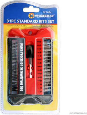 Marksman 31Pc Precision Screwdriver Set Mobiles Computers Torx Phillips Multi Purpose from B&Q