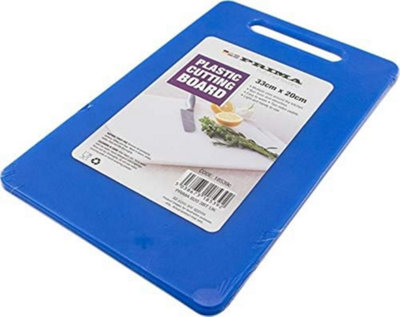  - Chopping Board Kitchen Plastic Food Cutting Fruits Vegetables Non Slip 33Cm