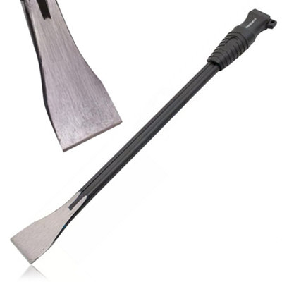 Marksman Heavy Duty Wallpaper Scraper 20 Inch Floor Paint Decoration Remover Steel Blade Comfort Grip from B&Q