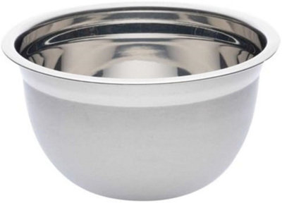 Colander Stainless Steel Strainer Sieve Kitchen Vegetables Fruit Handles 22Cm from B&Q