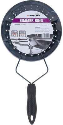 Simmer Ring Induction Enamel 7.5Inch Coating Hob Heat Diffuser Converter Disc Trive from B&Q
