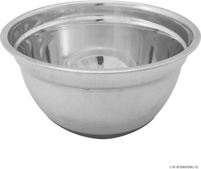  - Set Of 2 Mixing Bowl Round Kitchen Cooking Catering Dish Salad Fruit Serving 28Cm