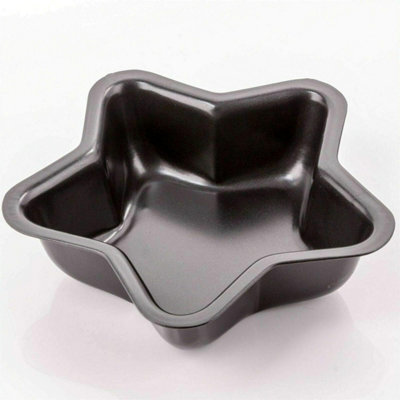 Gingerbread Star Bake Pan Baking Kitchen Non Stick Oven Tray Cake Mould Tin Base from B&Q