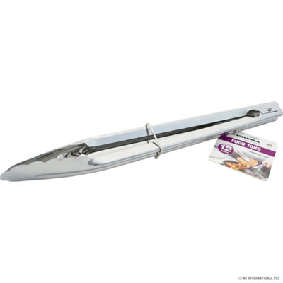 Stainless Steel Food Tong Kitchen Serving Salad Bbq Buffet Catering 12 Inch from B&Q
