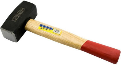 Marksman Stoning Hammer With Wooden Handle Diy Hand Tool Builders Workshop 1.5Kg from B&Q