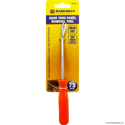 Marksman Pack Of 2 Car Door Trim Remover Interior Panel Clip Card Removal Upholstery Lever from B&Q