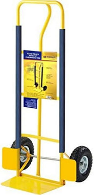 Marksman Heavy Duty Sack Truck Industrial Hand Trolley Wheel Barrow Tyre from B&Q