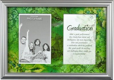  - Personal Photo Frame With Stand Memory Picture Print Poem Wall Hanging Message Graduation