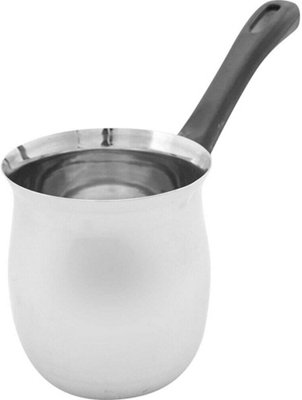 Turkish Style Coffee Warmer Milk Tea Handle Pouring Melting Kitchen Pot 650Ml from B&Q