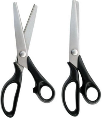 Stainless Steel Tailoring Scissors Dressmaking Dress Making Fabric Shears 8.5 Inch from B&Q
