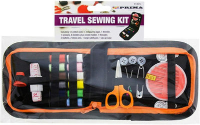 30 Pcs Travel Sewing Repair Kit Threads Needles Scissors Dressmaking Home Art Crafts from B&Q