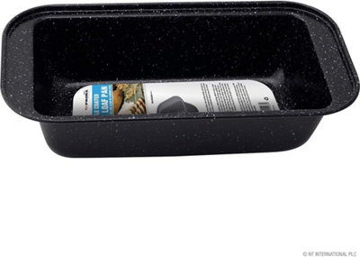  - Non Stick Cake Tin Loaf Pan Bake Pie Baking Roast Carbon Steel Tray Marble Coated