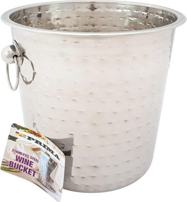 - Stainless Steel Champagne Wine Ice Bucket Bottle Cooler Party Drinks