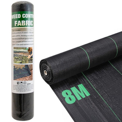  - Weed Control FabricGardening1.5M X 8M Ground Cover Sheet To Stop Unwanted Weeds Growing