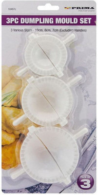 6Pc Dumpling Mould Dough Mold Kit Press Meat Pie Pastry Maker from B&Q