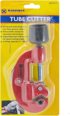 Marksman Pipe Tube Cutter Copper Tool Brass Brake Pipe 3mm28mm Aluminium Radiator from B&Q