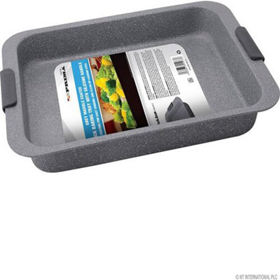 Non Stick Baking Pan Tray Roasting Kitchen Roaster Bake Tin Oven Dish Home from B&Q