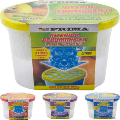 Scented Dehumidifier 500Ml Pack Of 6 Condensation Remover Absorber Mildew Dehumidifiers Household Remove Moisture Bedroom Garage from B&Q
