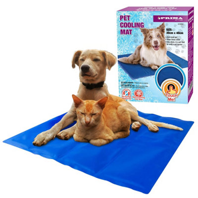 Self Cooling Cool Gel Mat Pet Dog Cat Heat Relief Non-Toxic Summer 40Cm X 30Cm from B&Q